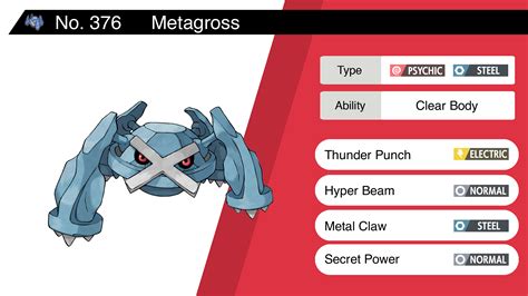 mega metagross stats|Metagross Pokédex: stats, moves, evolution & locations.